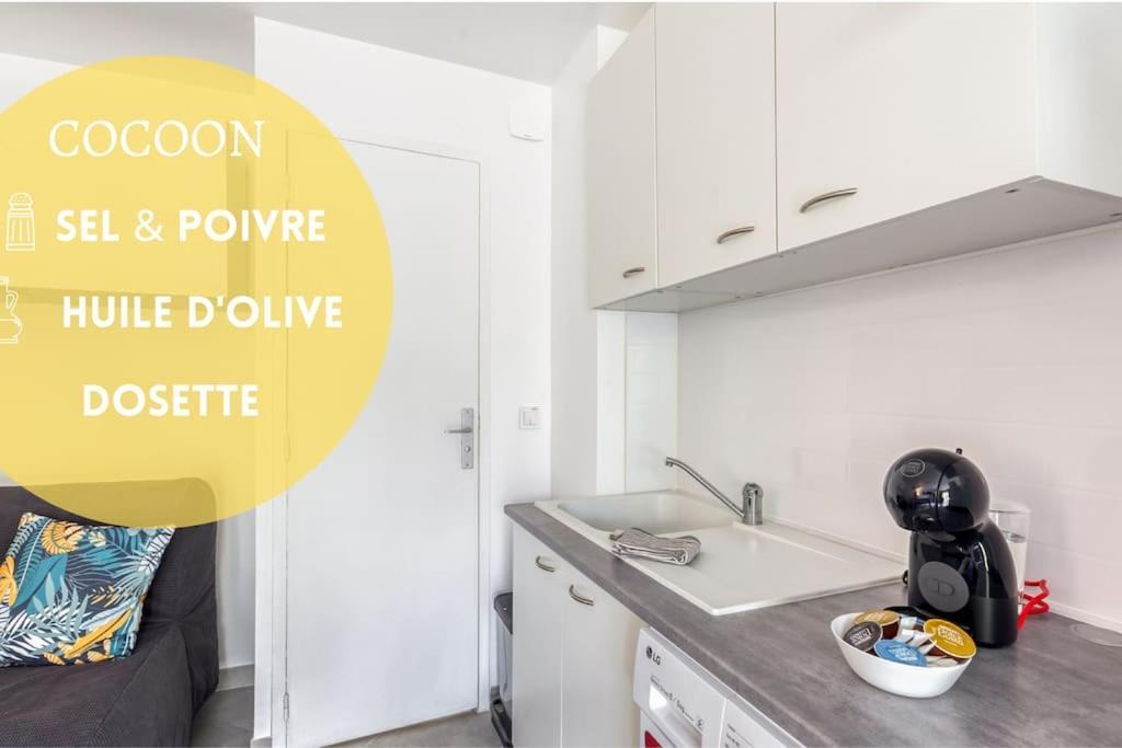 Cocoon - Jardin - Boite A Cle - Wi-Fi Daire Baulne Dış mekan fotoğraf