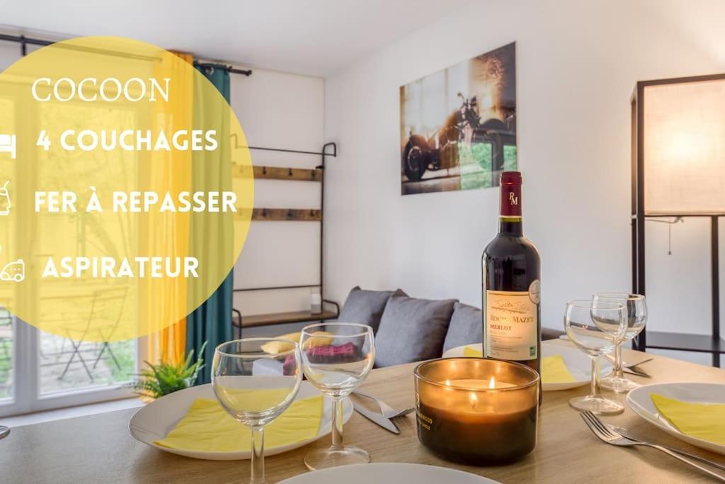 Cocoon - Jardin - Boite A Cle - Wi-Fi Daire Baulne Dış mekan fotoğraf