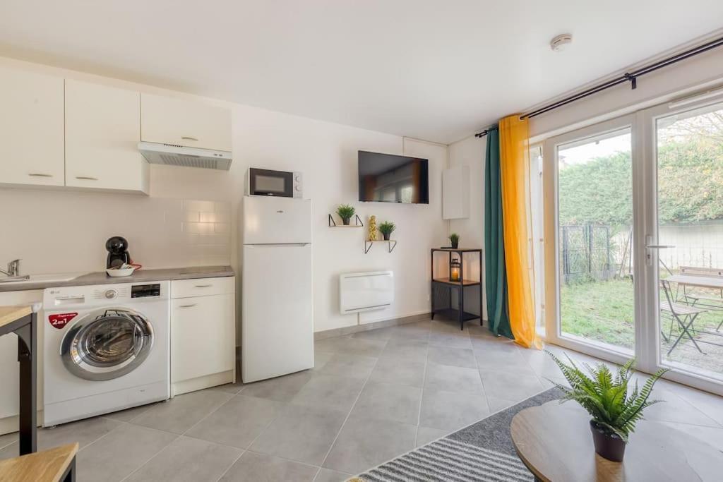 Cocoon - Jardin - Boite A Cle - Wi-Fi Daire Baulne Dış mekan fotoğraf